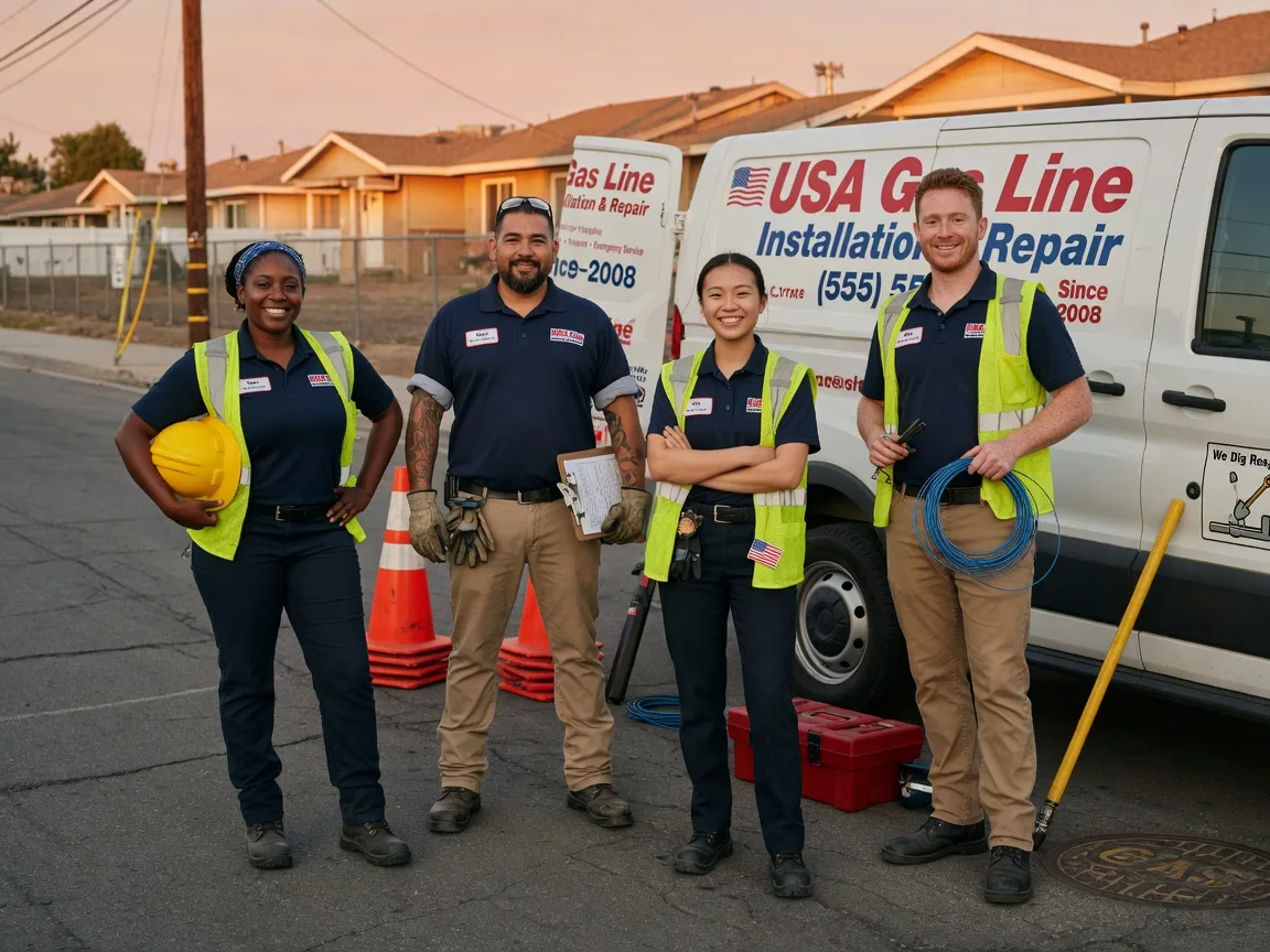 Gas Line Installation company in Knoxville, AR